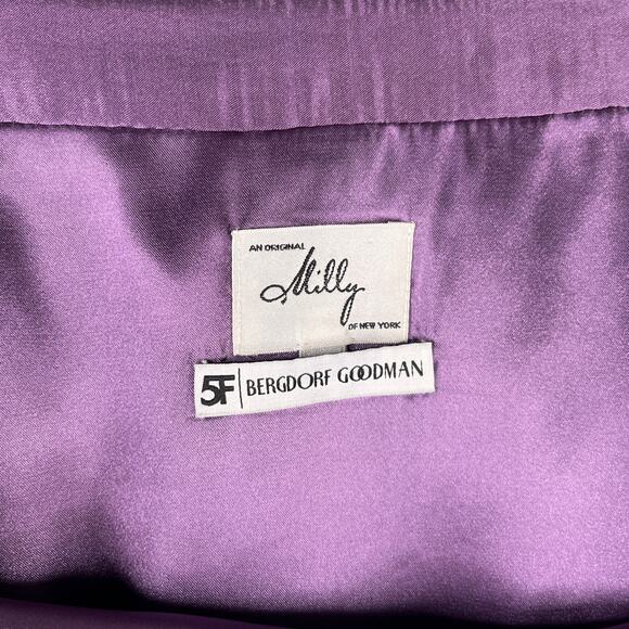 Milly of New York Black Mini Skirt 6 Gold Chain Y2K - Picture 8 of 16